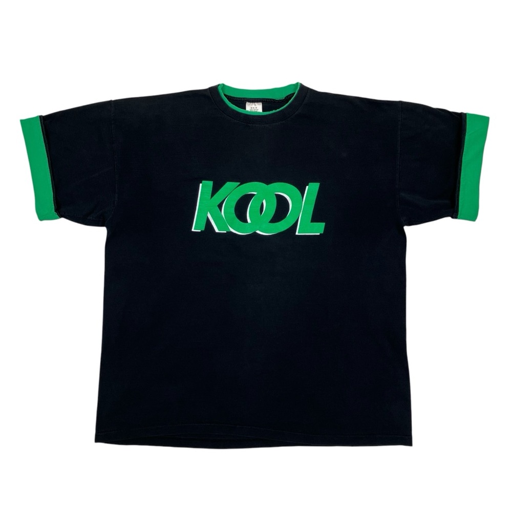 Vintage 80s KOOL Menthol Cigarette Brand T Shirt Single Stitch Belton USA